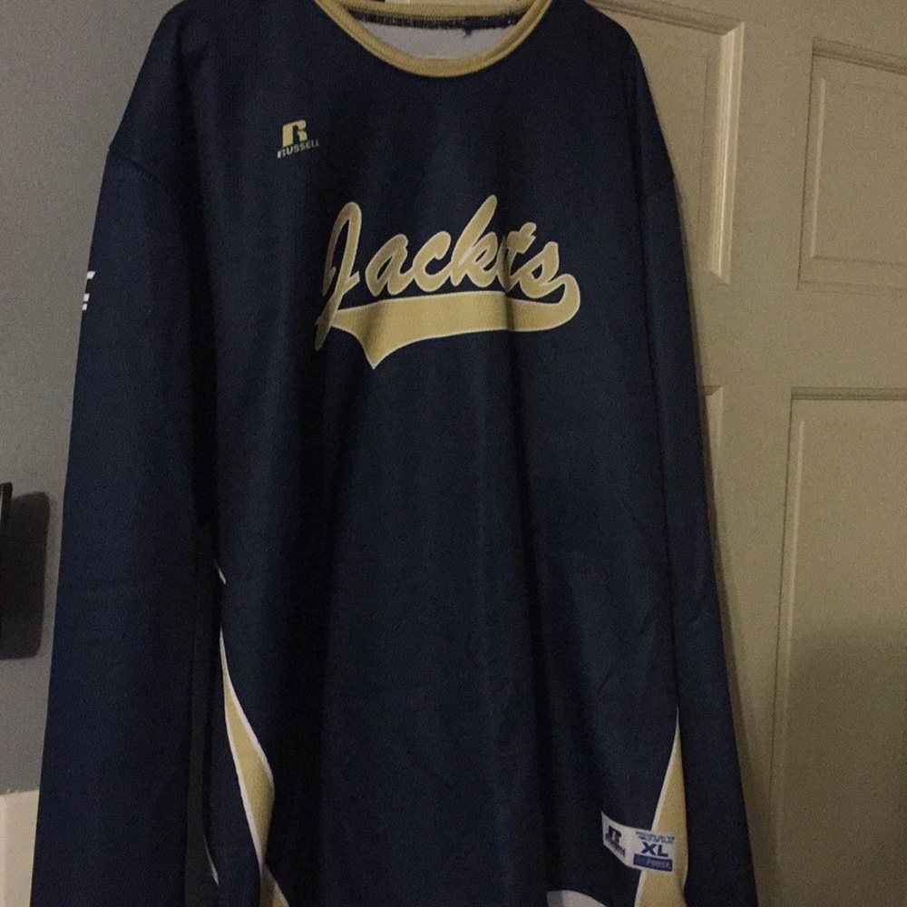 Georgia Tech pullover.